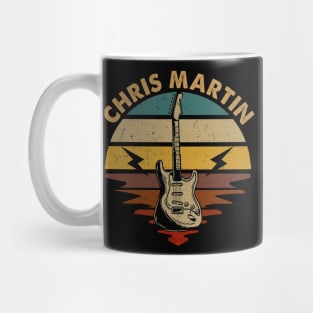 Vintage Guitar Beautiful Name Martin Personalized Mug